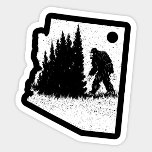 Arizona Bigfoot Sticker